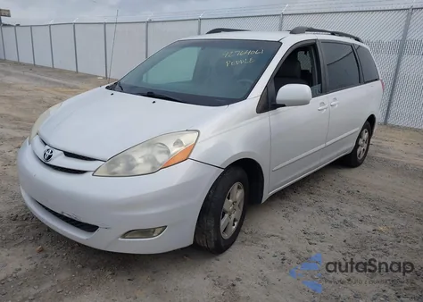 2008 Toyota Sienna Xle from USA, damaged, VIN 5TDZK22C28S212914